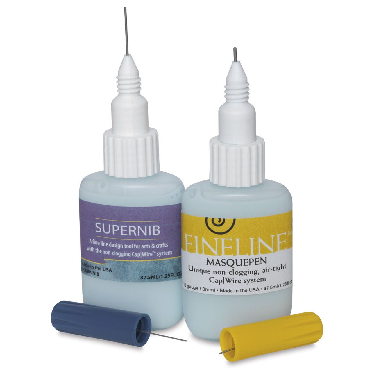 Fineline Masquepen Masking Fluid - Masquepen and Supernib, Set of 2
